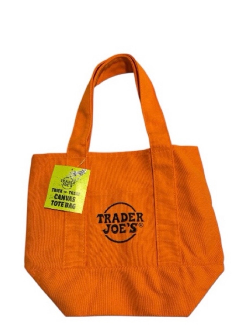 Trader Joe’s Mini Tote Halloween (Orange)
